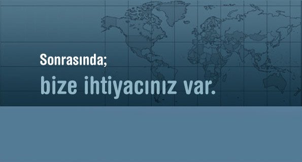 Biz; hepsini anlamaya ve destek olmaya hazırız...